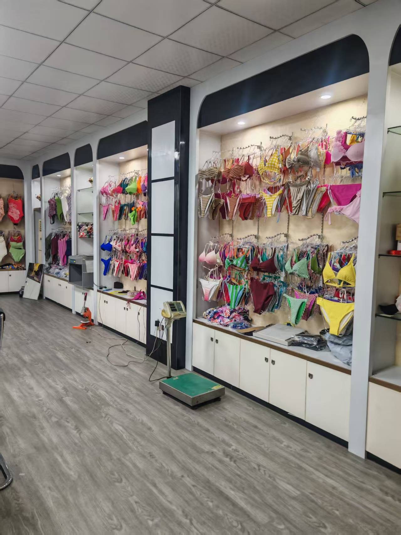 Swimwear sample showroom